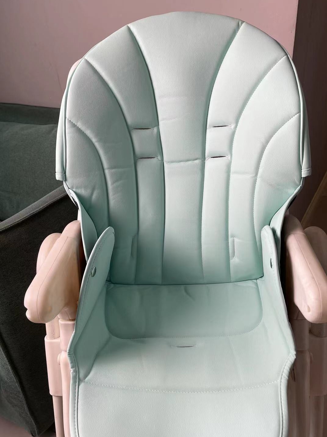 适合KUB可优比儿童餐椅坐垫PU皮套防水防污替换座垫套安全带配,淘宝优惠券,粉丝福利购,淘宝优惠卷