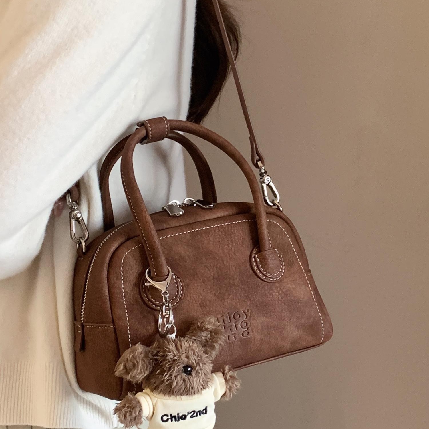 南风Chio2nd 西部旅社枕头包包女式2025新款手提包小拎包斜挎包