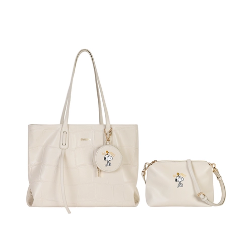 Nuby, зимняя белая портативная сумка через плечо, вместительная и большая сумка на одно плечо, коллекция 2022