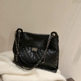 Вместительная и большая сумка через плечо, сумка на одно плечо, коллекция 2021, изысканный стиль, в западном стиле