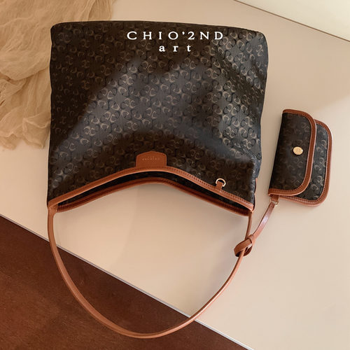 南风Chio2nd 循刻腋下hobo包包女大容量高级感复古通勤手提单肩包 - 图2