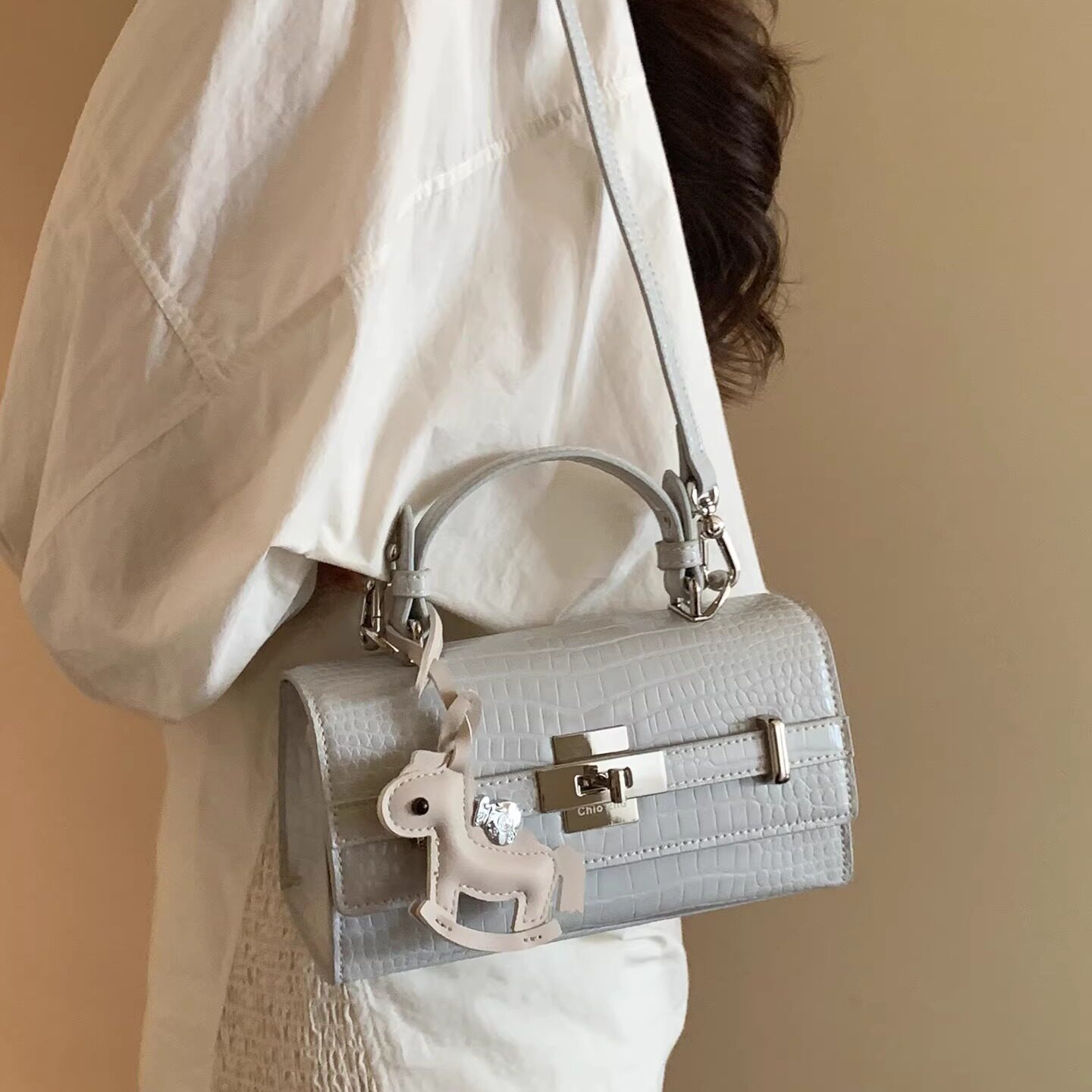 南风Chio2nd 薄荷庄园手提包包女款高级小众轻奢风质感单肩斜挎包