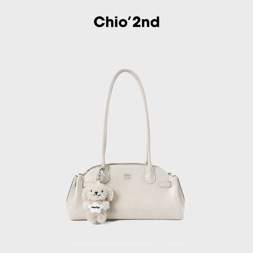南风Chio2nd 白桃恋语腋下包包女式2026新款小众高级感手提单肩包 - 图3