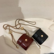 (South Wind) Rose Biblical Mountain Tea Flower Small cylinder Package Women Summer 2021 New chain Single shoulder inclined satchel bag