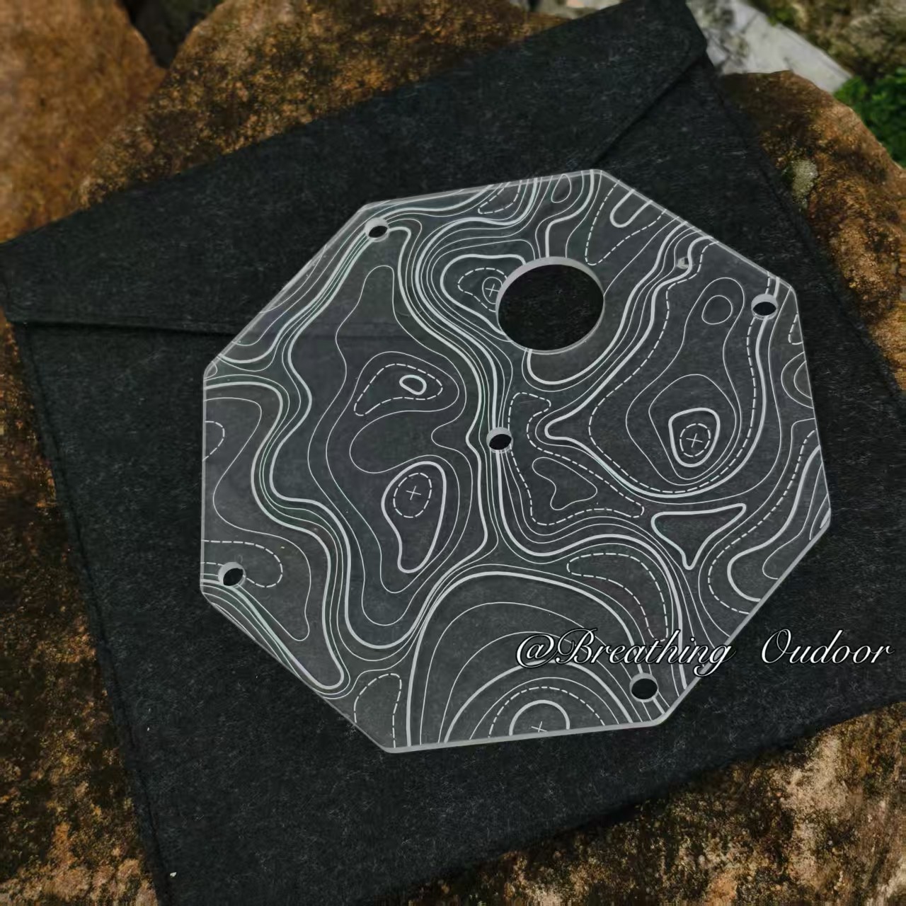 置物架露营氛围户外野营igt亚克力反光八角灯罩指南针高等线二层,淘宝优惠券,粉丝福利购,淘宝优惠卷