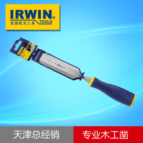 美国IRWIN欧文木工凿子特钢凿刀木工铲刀平凿榫眼凿扁铲木匠工具 - 图0