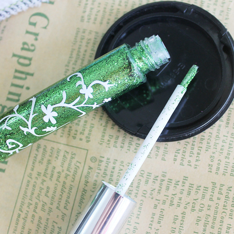 舞台妆彩妆专用亮片闪粉眼影液体眼线亮晶晶超闪学生演出儿童彩妆