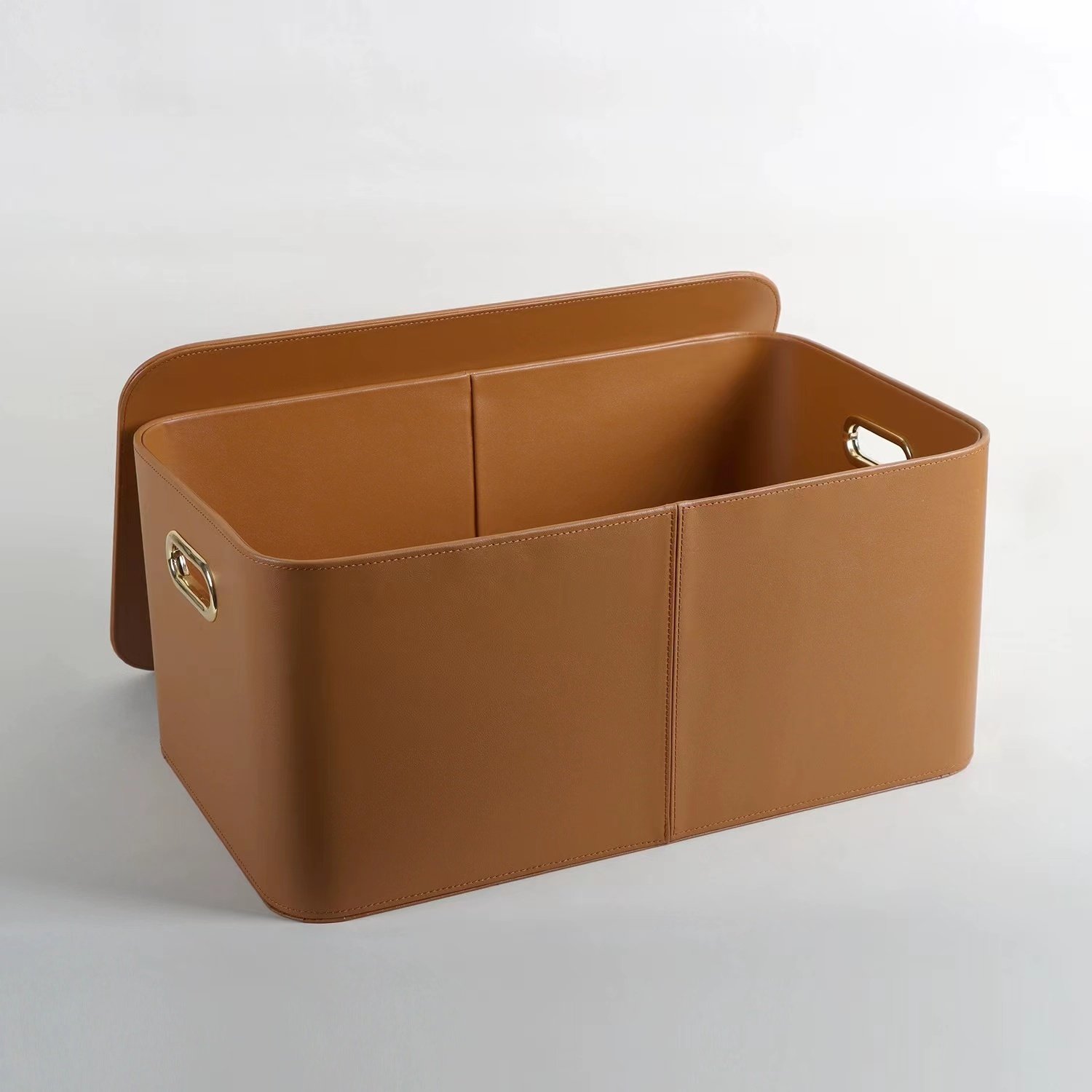 欧式卧室衣柜衣橱衣服收纳筐家用皮质玩具零食杂物超大号储物筐,淘宝优惠券,粉丝福利购,淘宝优惠卷