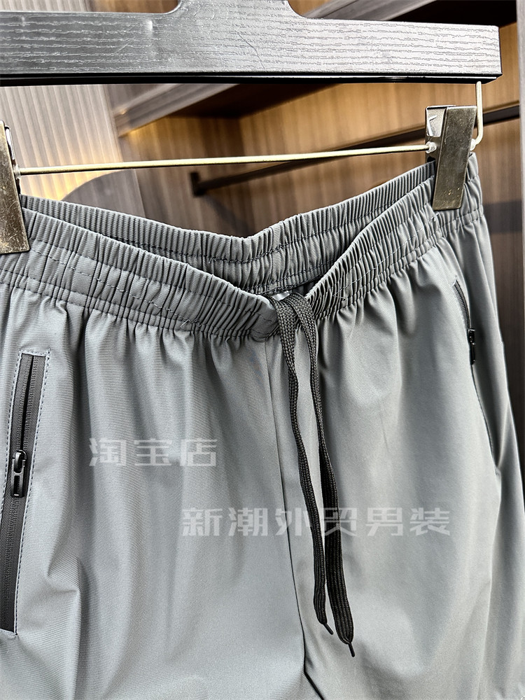 运动系列!冰感十足~柜399!夏季男士户外运动跑步训练裤潮流短裤