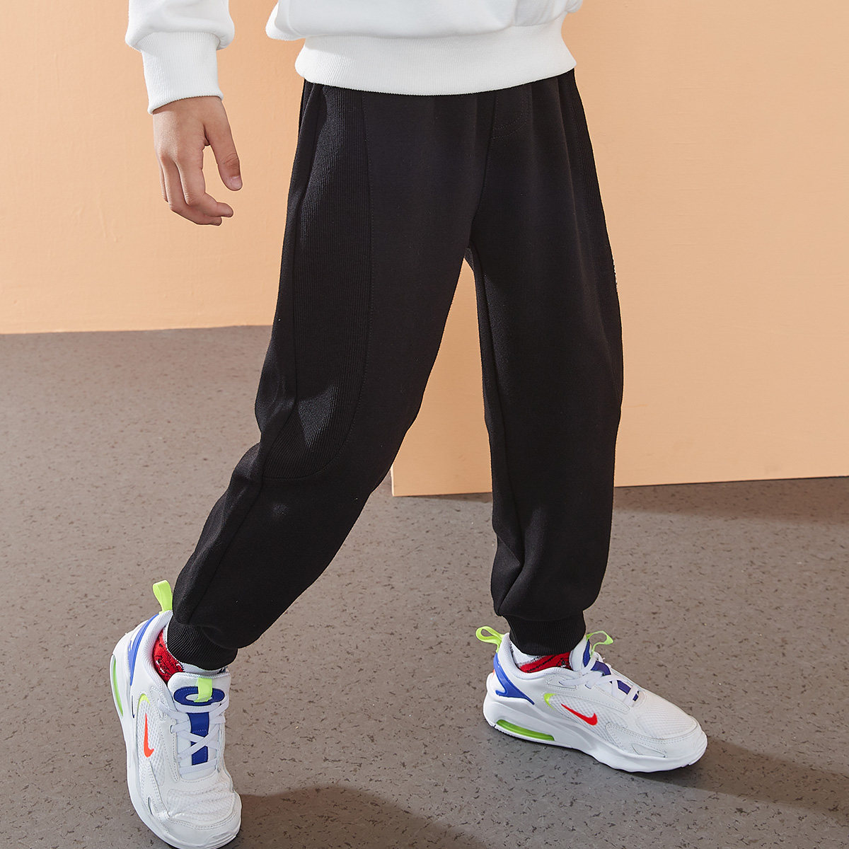 一贝皇城童装春秋款2021 ip男童裤子 一贝皇城裤子
