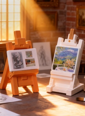 微景观树脂摆件油画写生画架