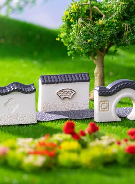 苔藓微景观仿古微派古建筑模型