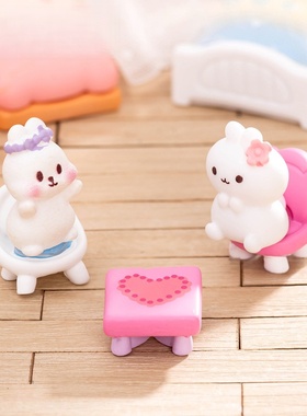 微景观创意萌萌家具装饰摆件