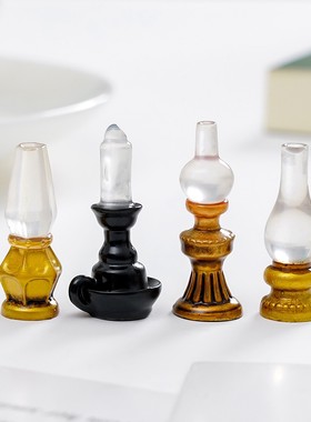 创意夜光壁灯酥油灯娃屋小摆件