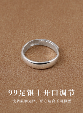 开口脚趾戒指炙真银楼纯银性感女