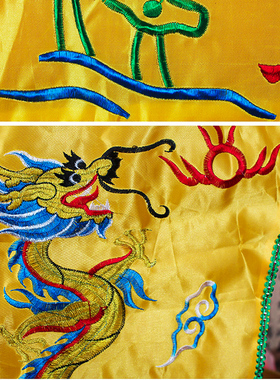 佛堂门帘有求必应装饰品龙门龙账