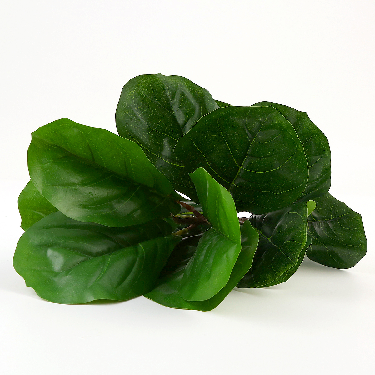 北欧仿真植物绿植盆栽盆景装饰叶子单支假树叶桌面摆放花艺琴叶榕 - 图0