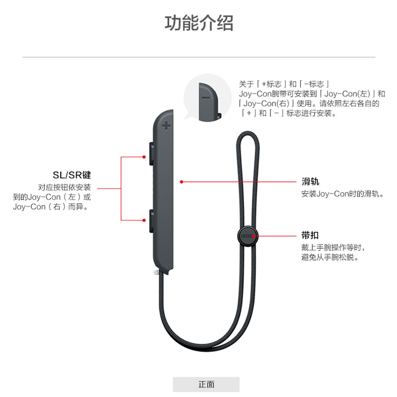 任天堂Switch Joy-Con手柄腕带 NS手柄绳 - 图2