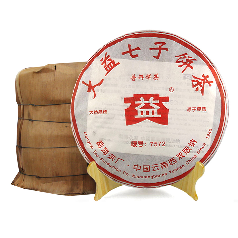 【整提装】大益茶 普洱茶 2006年7572熟茶357g*7饼   批次随机 - 图3