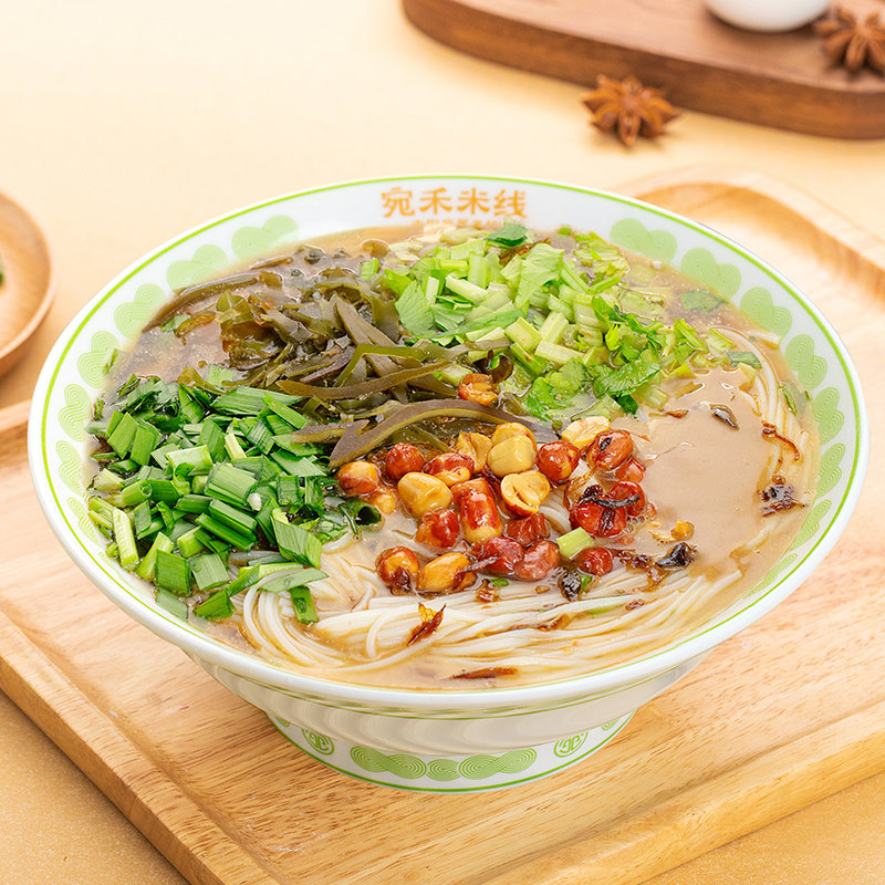 宛禾河南南阳麻酱细袋装麻辣粉丝 岚木食品方便粉丝/米线/螺蛳粉