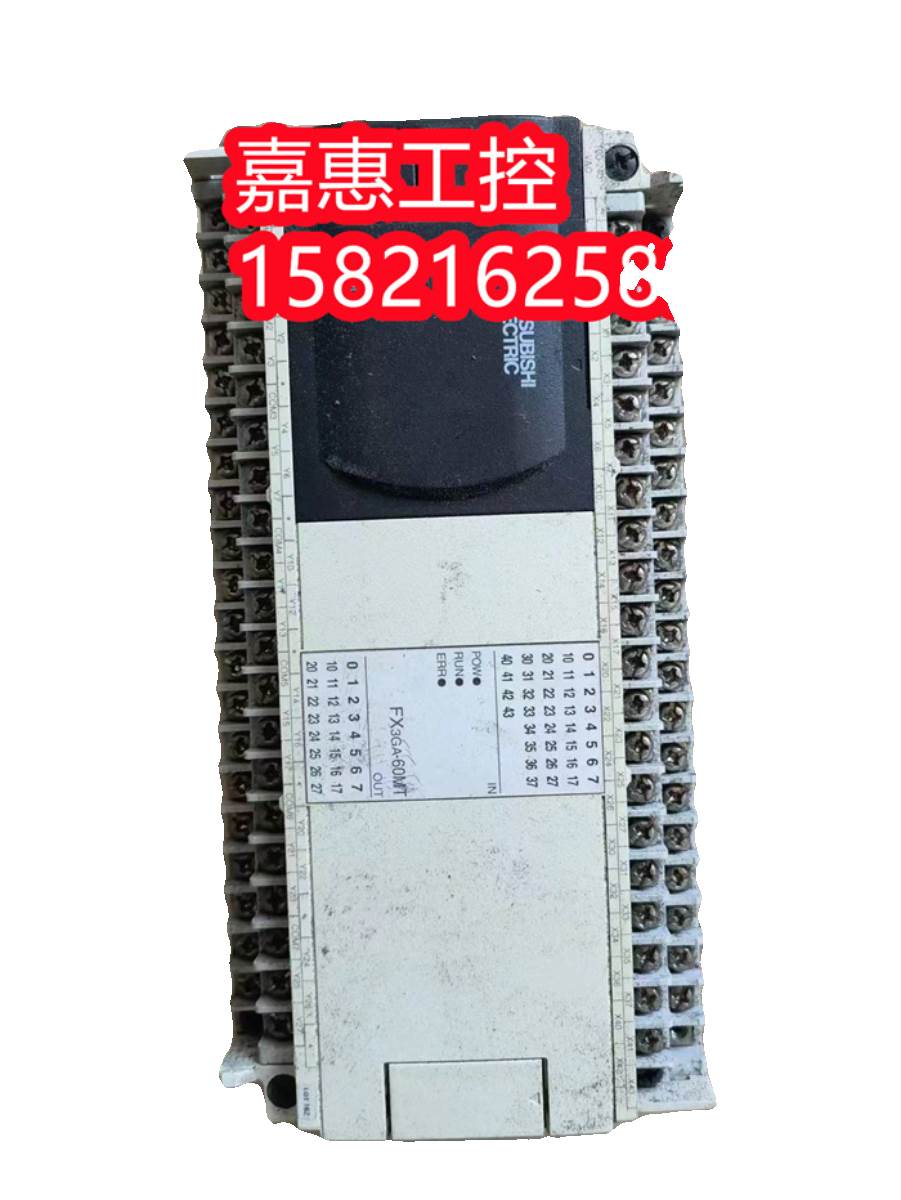 原装进口三菱PLC FX3GA-60MT-CM一台,拆机 - 图2