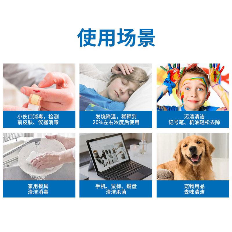 欧洁酒精75度医用酒精乙醇皮肤消毒液家庭杀菌大瓶500ml75%免洗手,淘宝优惠券,粉丝福利购,淘宝优惠卷