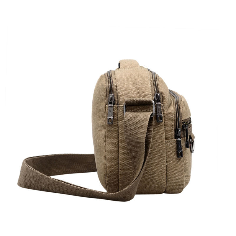 帆布2020新款男士休闲包轻便斜挎包 艾果果箱包男士包袋