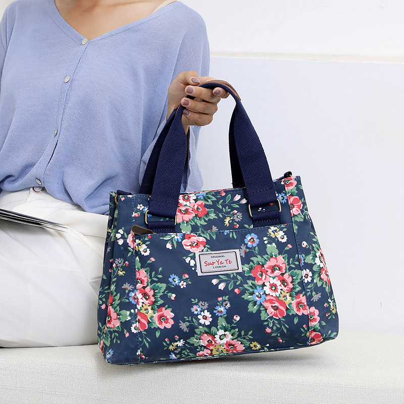 防水印花尼龙帆布大容量休闲手提包 艾果果箱包女士包袋