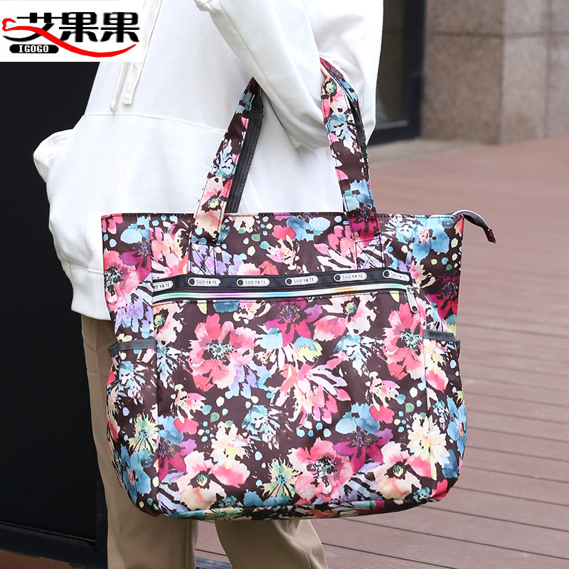 牛津布包中老年妈妈2023新款女包 艾果果箱包女士包袋