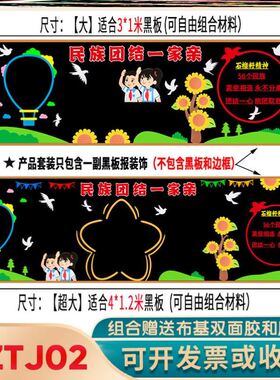 中小学生弘扬毛毡娃娃墙贴中小学学校一家亲56个民族团结文化墙