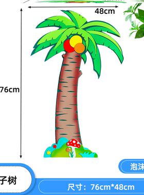 暑期装饰立体宣传中小学生材料布置预防溺水珍爱生命主题黑板报