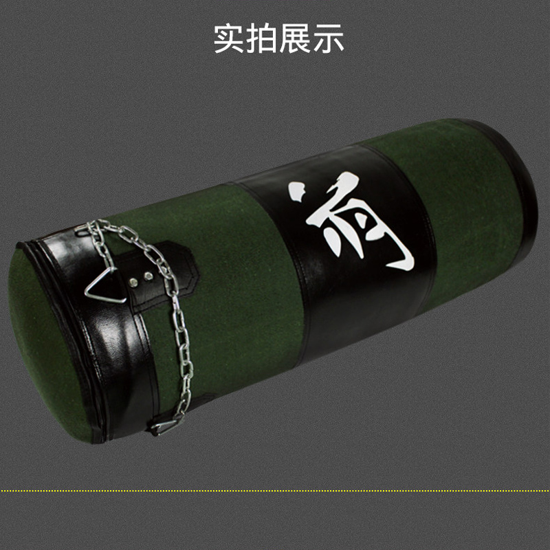 沙袋散打拳击家用吊式立式悬吊沙包儿童大人成人小孩搏击训练器材 - 图2