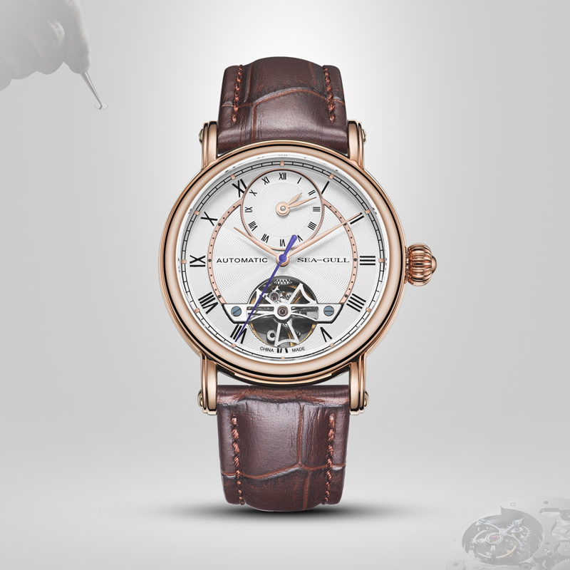 Seagull海鸥手表男双时区自动机械表巨匠系列-天河偶时 Seagull海鸥手表男双时区自动机械表巨匠系列-天河偶时