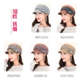 Демисезонная шапка, модный универсальный элегантный дорожный берет для отдыха, в корейском стиле