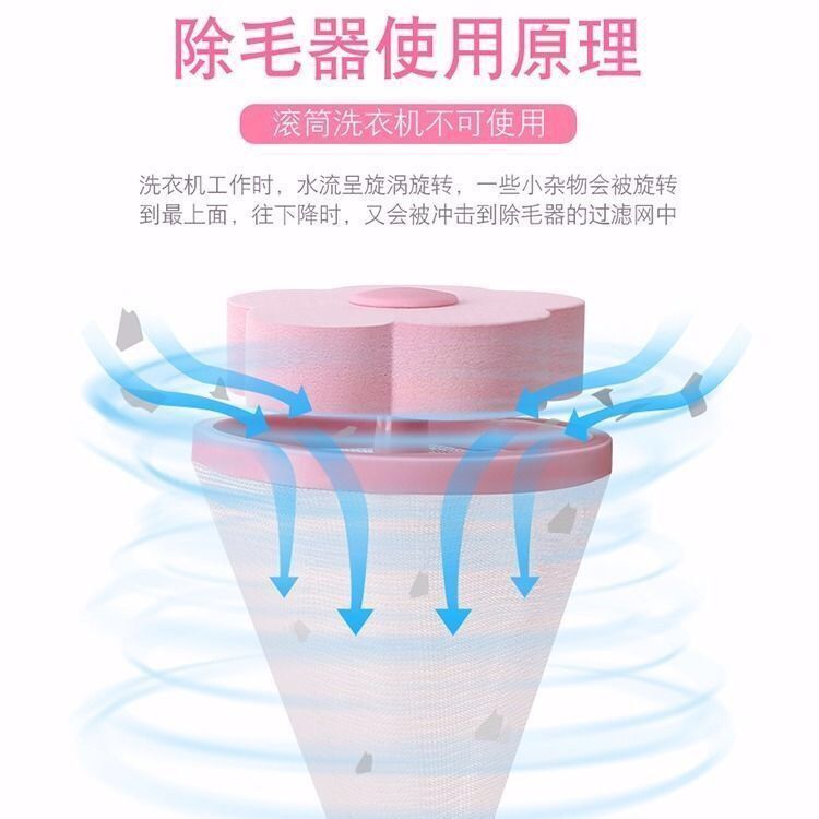 洗衣机过滤网袋除毛器家用去毛吸毛神器粘毛清洁滤毛絮收集洗衣袋 - 图2