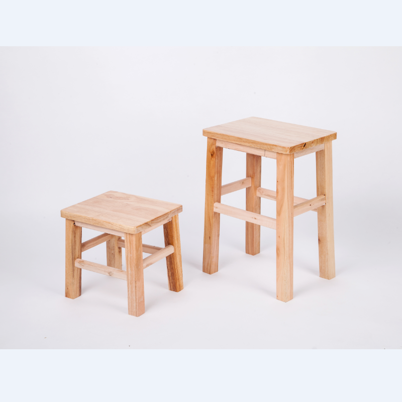 小凳子矮凳子实木小椅子方凳子圆椅子家用现代简约木头凳橡木椅子