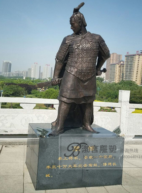 人物雕塑渤言铸铜观赏复古