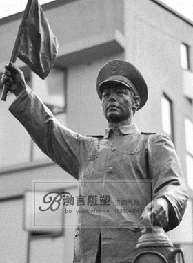 公园摆件渤言雕塑玻璃钢仿铜观赏