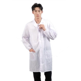 Магазин возвращается к тысячам шести размеров тонкие сезоны, Four Seasons White Coat Студент Экспериментальный сервисная фабрика действительно хорошая ткань