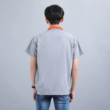 Летний тонкий комбинезон подходит для мужчин и женщин, хлопковая униформа, с вышивкой