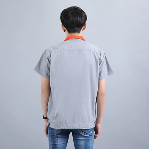 Летний тонкий комбинезон подходит для мужчин и женщин, хлопковая униформа, с вышивкой