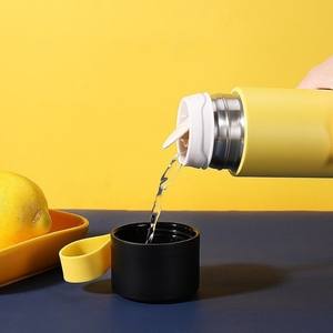 特美刻TOMIC真空保温杯316不锈钢男女学生拎绳便携大容量500ml杯