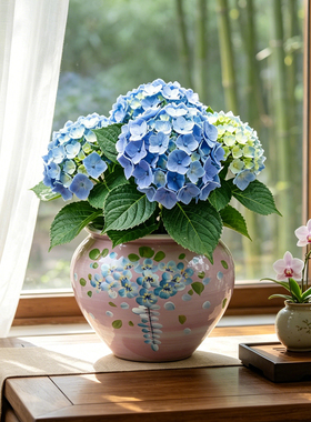 田园陶瓷景德镇手工绘画