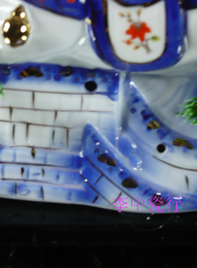 陶瓷现代时尚风工艺灯书房雕塑