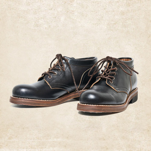 【马皮款】ROLLING DUB TRIO 德永胜也 A01 工装靴 日产手工靴 - 图0