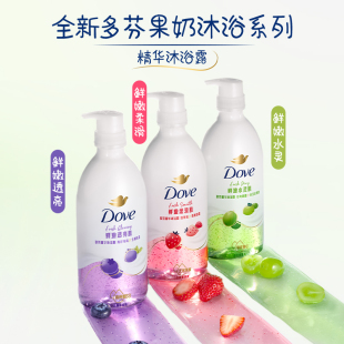 【胖东来爆款】多芬果奶沐浴露620g