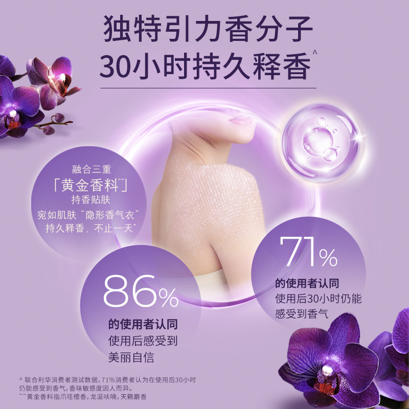 力士依兰香精油香氛沐浴乳持久留香清洁乳滋润男女士官方正品