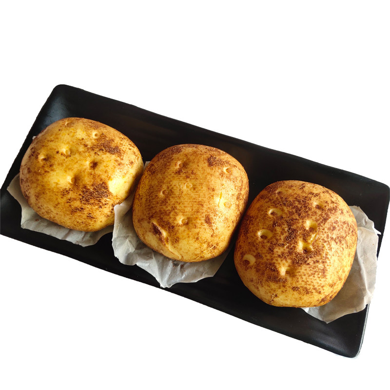 入口为鲜奶香土豆包480g仿真土豆广式早点速冻半成品早茶粤式名点