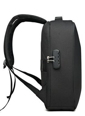 Men's Casual Backpack With Usb Charging Port Anti-Theft