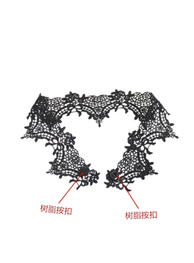 高品质蕾丝项圈女外戴锁骨链颈带
